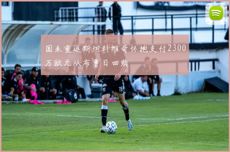 国米重返斯坦科维奇怀抱支付2300万欧元从布鲁日回购